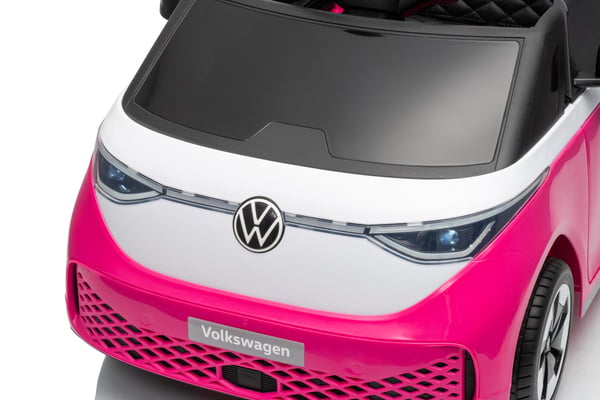 VW ID Buzz Lasten sähköauto 22.2V , vaaleanpunainen
