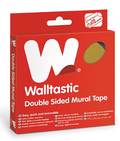 Walltastic kaksipuolinen teippi tapetille