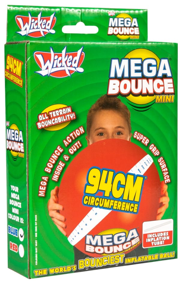 Wicked Mega Bounce Mini - puhallettava pomppupallo