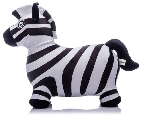 Zebra plysch studsdjur (från 18M)