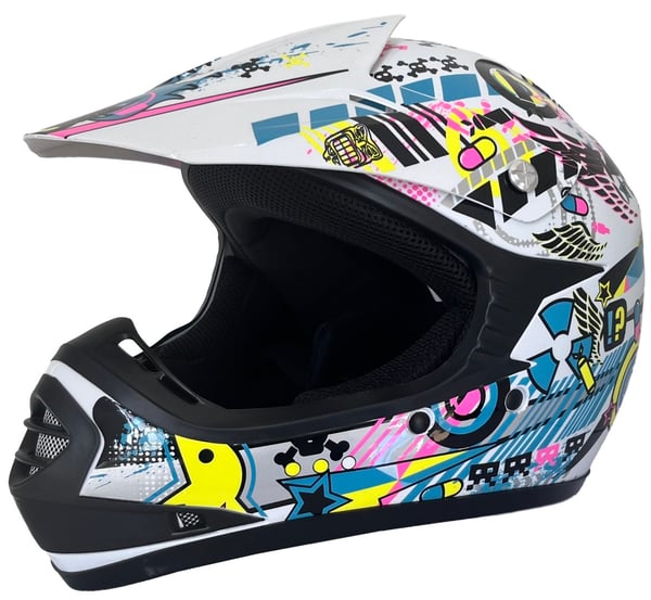 Barn Crosser Hjälm Street Pop Stl. M