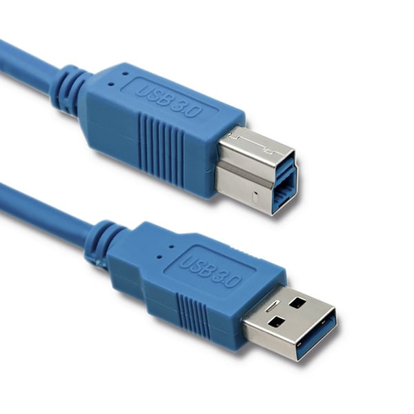 Qoltec USB 3.0 -tulostinkaapeli A-uros | B-uros | 1m Qoltec USB 3.0 -tulostinkaapeli A-uros | B-uros | 1m