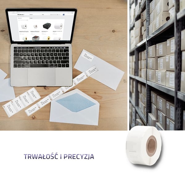 Qoltec-tarrat Dymo LW-1152:lle | S0722520 | 25 x 54 mm | 260 kappaletta