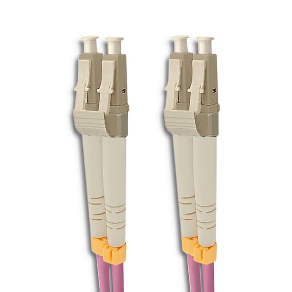 Qoltec fiberoptisk patchkabel LC/UPC - LC/UPC multiläge 50/125 OM4 duplex 10m