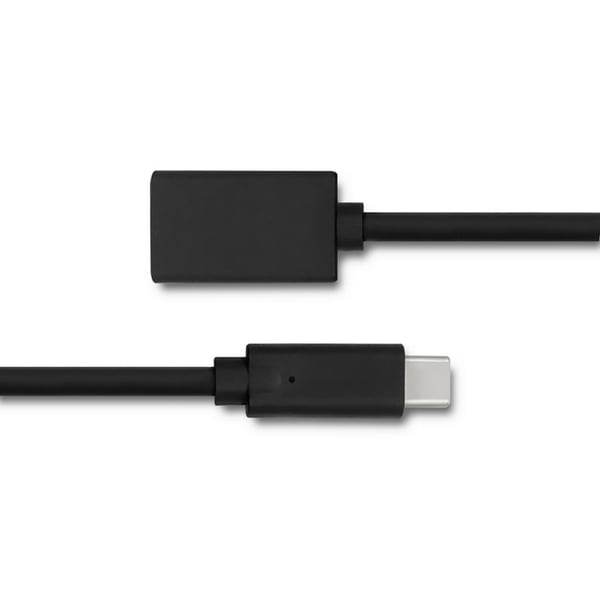 Qoltec USB 3.1 Type C hanstik til USB 3.0 Type A hunstik kabel 0,25 m