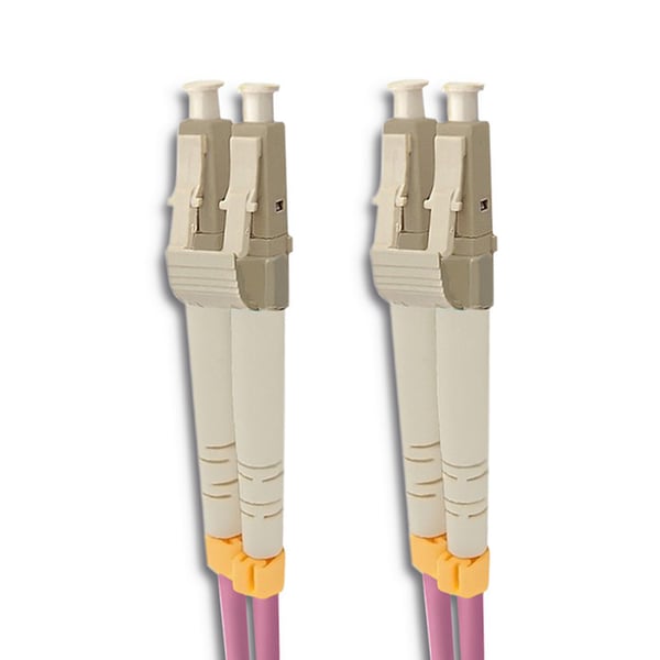 Qoltec fiberoptisk patchkabel LC/UPC - LC/UPC multiläge 50/125 OM4 duplex 5m