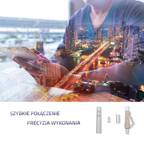 Qoltec LC fiberoptisk kontakt multiläge 3,0 mm monteringssats 200 stk.