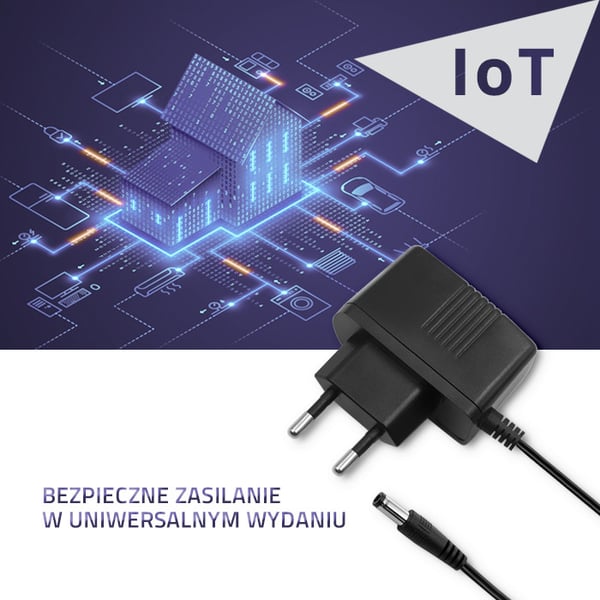 Qoltec Pistokevirtalähde 5W | 5V | 1A | 5.5*2.1