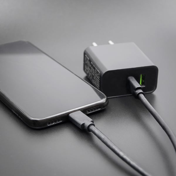 Qoltec USB 3.1 Tyypin C Uroskaapeli | USB 3.1 Tyypin C Uros | 2,5 m | Musta