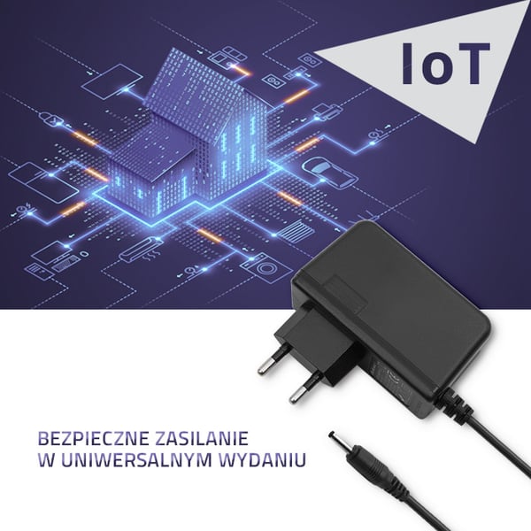 Qoltec netadapter 15W 5V 3A 3.0*1.0