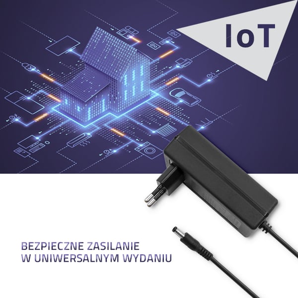 Qoltec nätadapter 20W 5V 4A 5.5*2.1mm