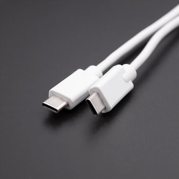 Qoltec USB 2.0 Type C hankabel 1,4 m hvid