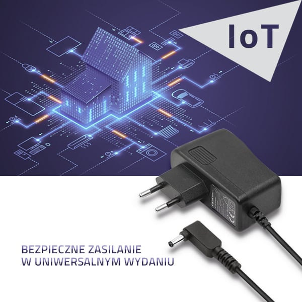 Qoltec netadapter 10W 5V 2A 4.0x1.35mm