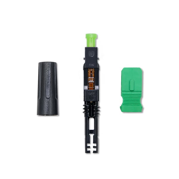 Qoltec SC/APC -kuituoptinen pikaliitin | Yksimuotoinen | 3,0 mm
