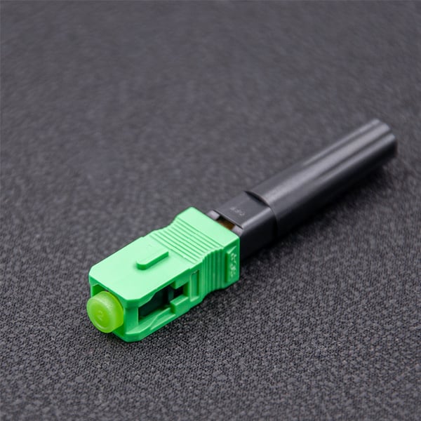 Qoltec SC/APC fiberoptisk hurtigstik | Singlemode | 0,9 | Sæt med 10