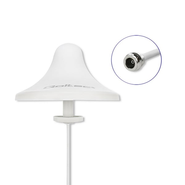 Qoltec Wi-Fi-antenne 2,4/2,5 GHz rundstrålende 5 dBi intern
