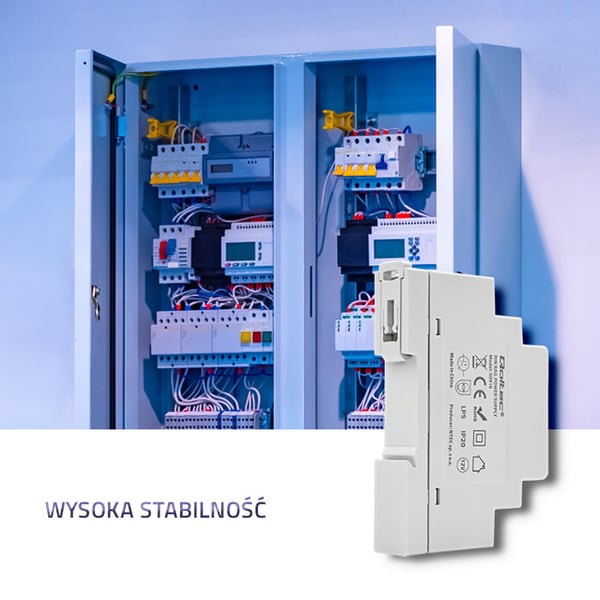Qoltec DIN-kiskoon Asennusvirtalähde | 15 W | 12 V | 1,25 A | Harmaa