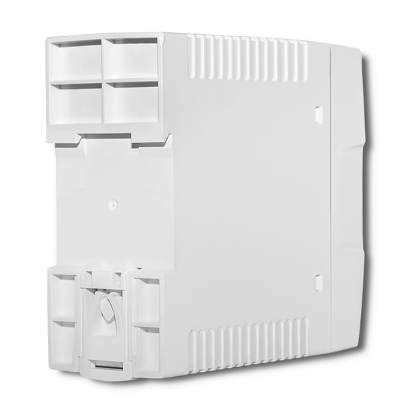 Qoltec DIN-skinnenetdrevne strømforsyning 40W 12V 3,33A hvid smal