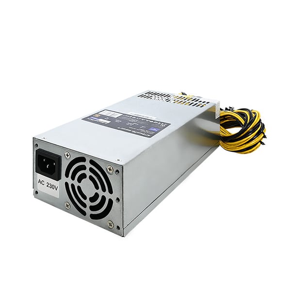 Qoltec PCI-E Smart 1600W virtalähde | 80 Plus Gold | Tiedonlouhinta