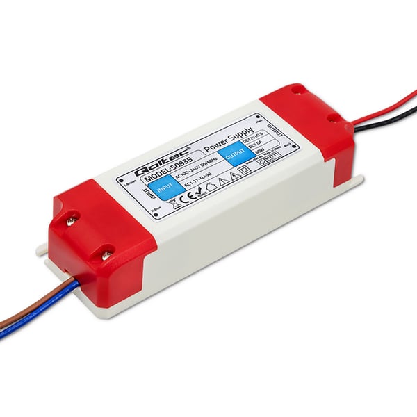 Qoltec LED-switchende netstrømforsyning IP20 60W 12V 5A