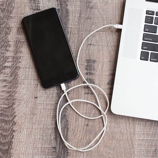 Qoltec USB 3.1 Type-C han-kabel 1 m hvid