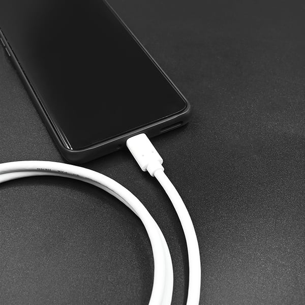 Qoltec USB 3.1 Type-C han-kabel 1 m hvid