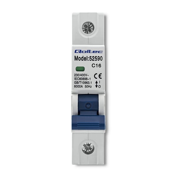 Qoltec C16 sikring AC 16A 1P