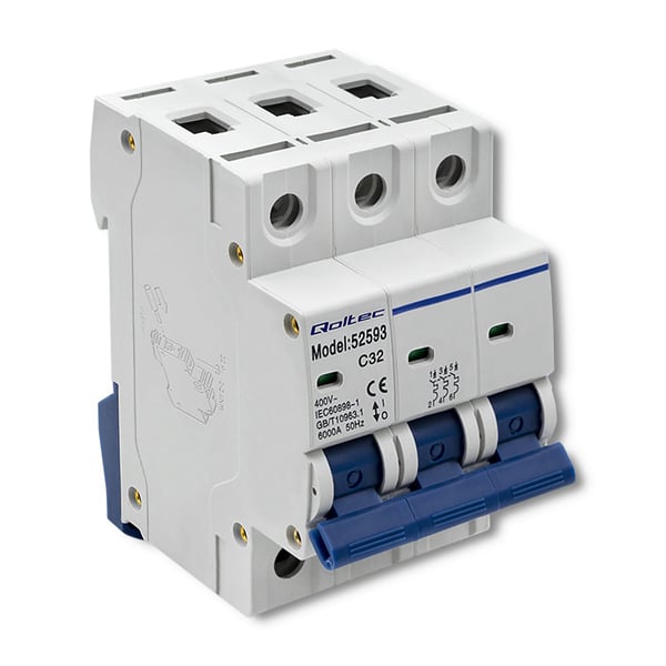 Qoltec C32 sikring AC 32A 3-polet