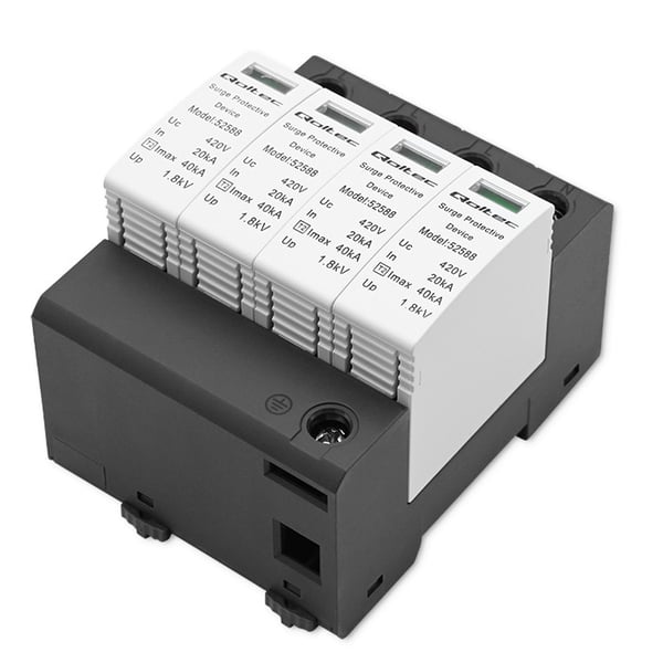 Qoltec AC-overspændingsbeskyttelse 4P 420V T2 C