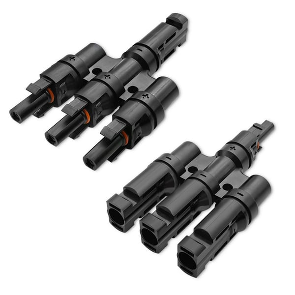Qoltec solcellekonnektor MC4 type T 1000V 30A komplet sæt Qoltec solcellekonnektor MC4 type T 1000V 30A komplet sæt