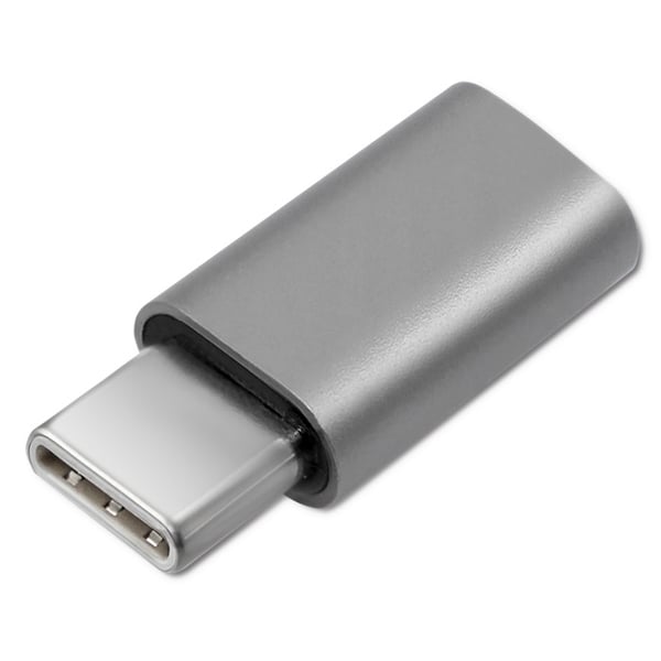 Qoltec USB-C 3.1 adapter til Micro-USB og MHL i aluminium
