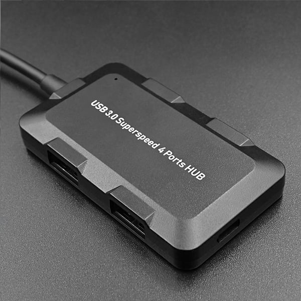 Qoltec Hub-adapter USB-C 3.1 5-i-1 med 4x USB 3.0 och micro-USB