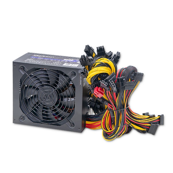 Qoltec Tehokas ATX-virtalähde 1650W | 80 Plus Platinum