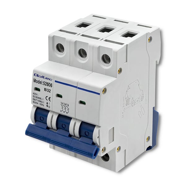 Qoltec B32 sikring AC 32A 3P Qoltec B32 sikring AC 32A 3P