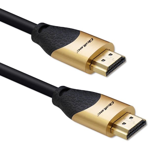 Qoltec HDMI-kaapeli v2.1 Erittäin nopea 8K | 60Hz | 28AWG | kulta | 3m Qoltec HDMI-kaapeli v2.1 Erittäin nopea 8K | 60Hz | 28AWG | kulta | 3m