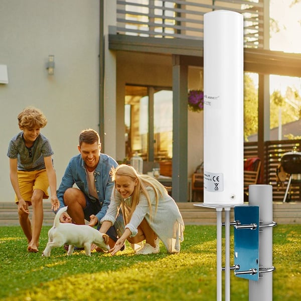 Qoltec 4G LTE -kaksoisantenni | 12dBi | monisuuntainen | ulkoinen