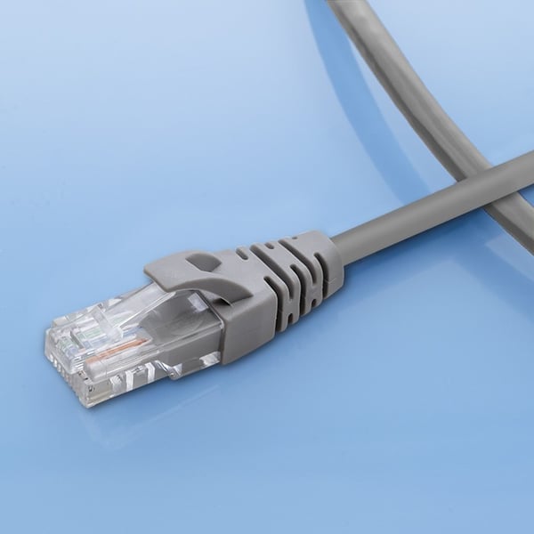 Qoltec UTP-patchkabel CAT5e 2x RJ-45 1,5 m høj hastighed guld