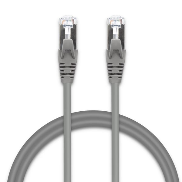 Qoltec kabelstik FTP CAT5e RJ-45 1m guldskærmet højhastighedskabler