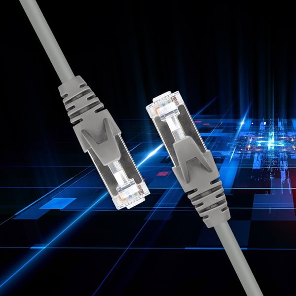 Qoltec netledning FTP CAT5e RJ-45 2m guldfarvet skærmet