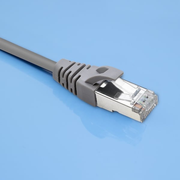 Qoltec ftp-netledning CAT5e RJ-45 3m gylden skærmet høj hastighed