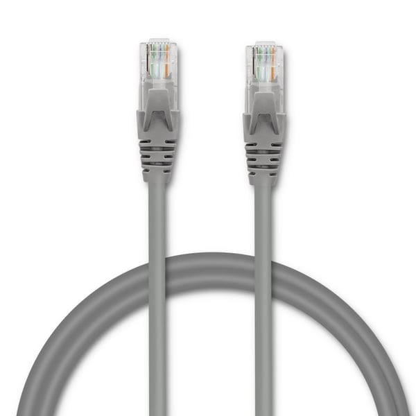 Qoltec UTP-patchkabel CAT5e 2 x RJ-45 1m højhastighedsforbindelse guld