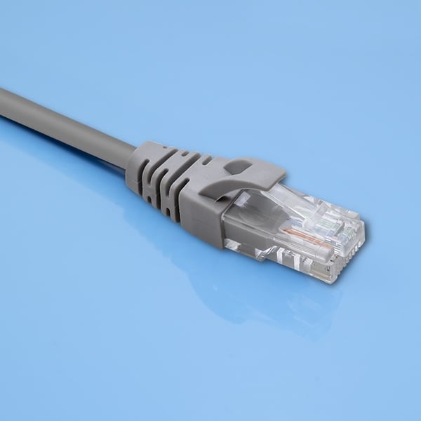 Qoltec UTP-patchkabel CAT5e 2 x RJ-45 1m højhastighedsforbindelse guld