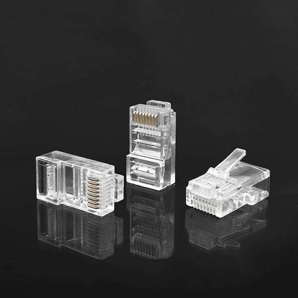 Qoltec RJ45 modulær kontaktstik CAT5e UTP forgyldt kontakt 100 styk