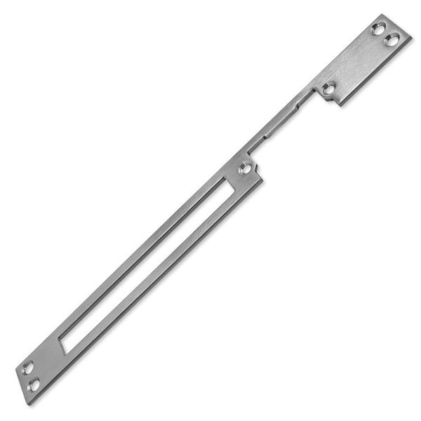 Qoltec dobbeltsidig ret plade for elslutbleck i rustfrit stål 250 mm