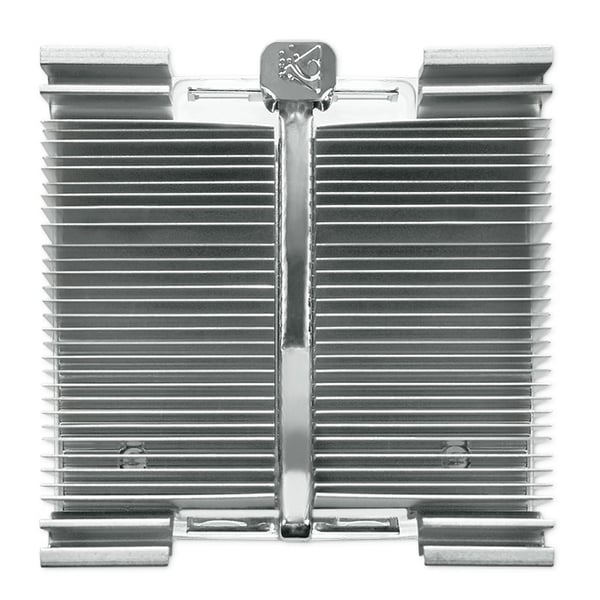 Universell extruderad kylare med lameller i aluminium