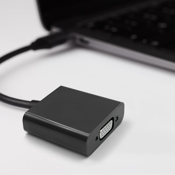 Qoltec USB-C 3.1 adapter til VGA Full HD 1080P med MHL
