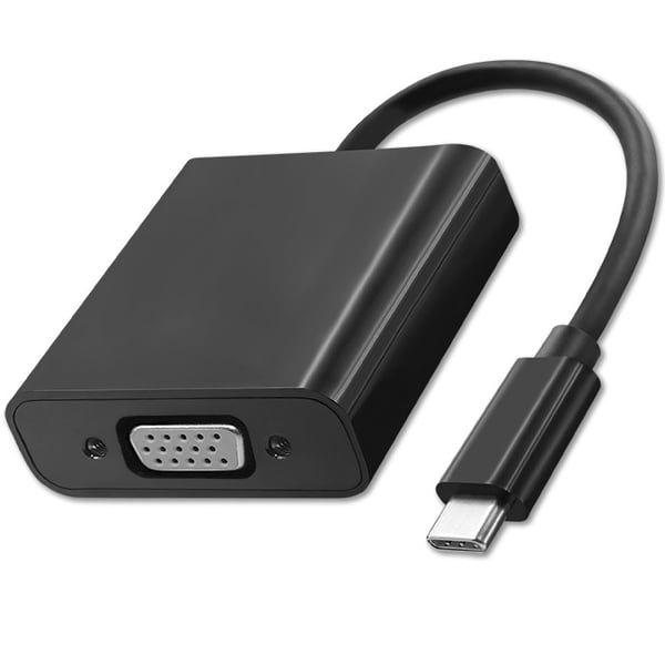Qoltec USB-C 3.1 adapter til VGA Full HD 1080P med MHL