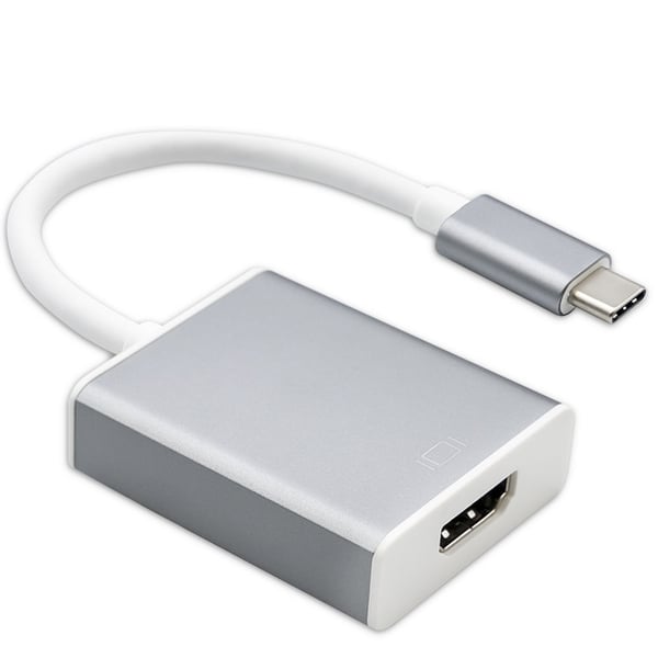 Qoltec USB-C 3.1 adapter till HDMI 4K med MHL aluminiumdesign