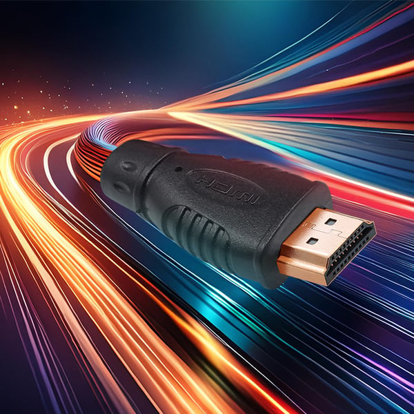 Qoltec HDMI-kabel v1.4 høj hastighed ethernet 4K 30Hz guld 2m