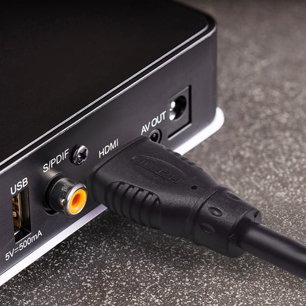 Qoltec HDMI-kabel v1.4 høj hastighed ethernet 4K 30Hz guld 2m